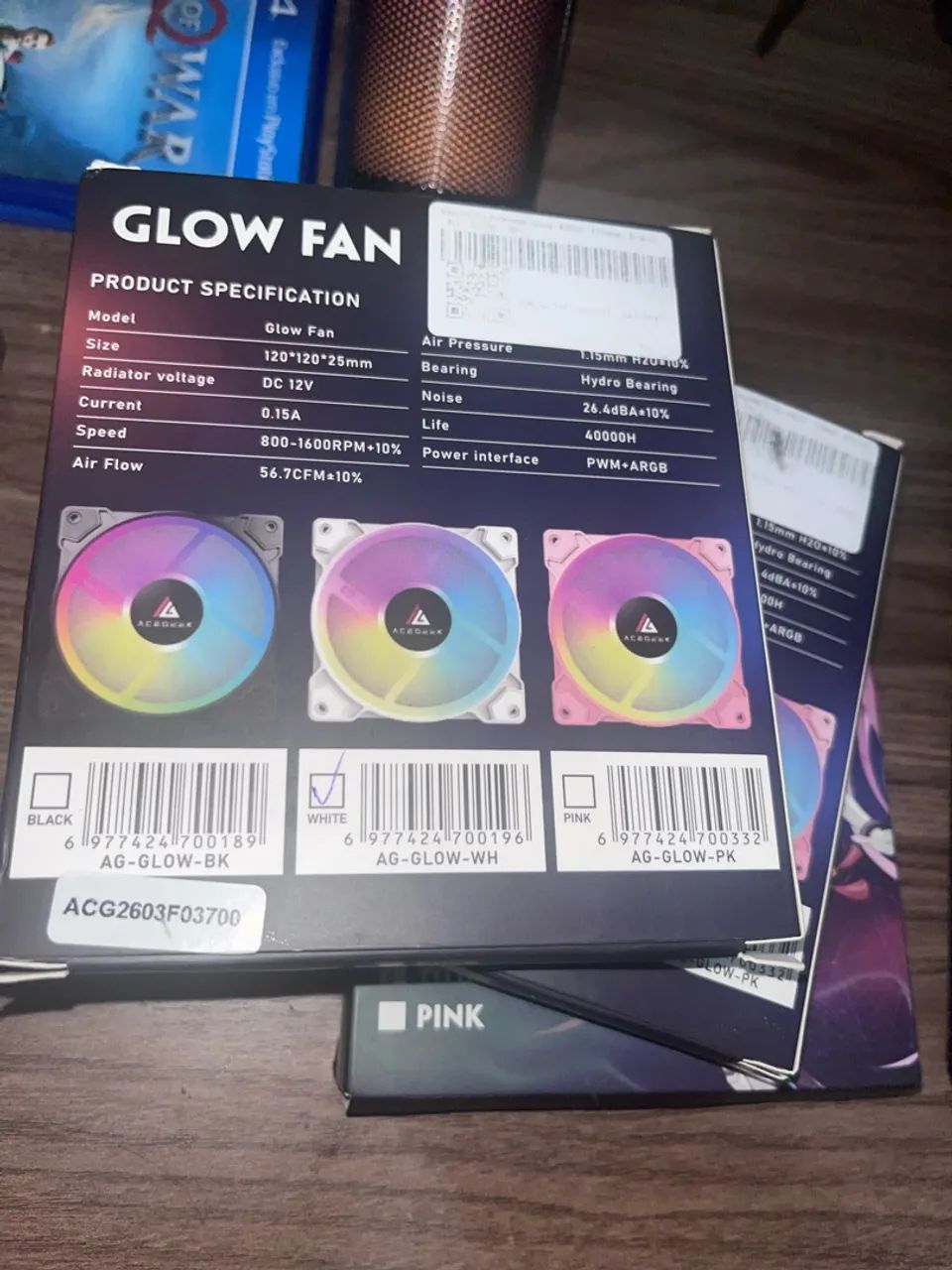 Fans acegeek white x3 - Foto 2