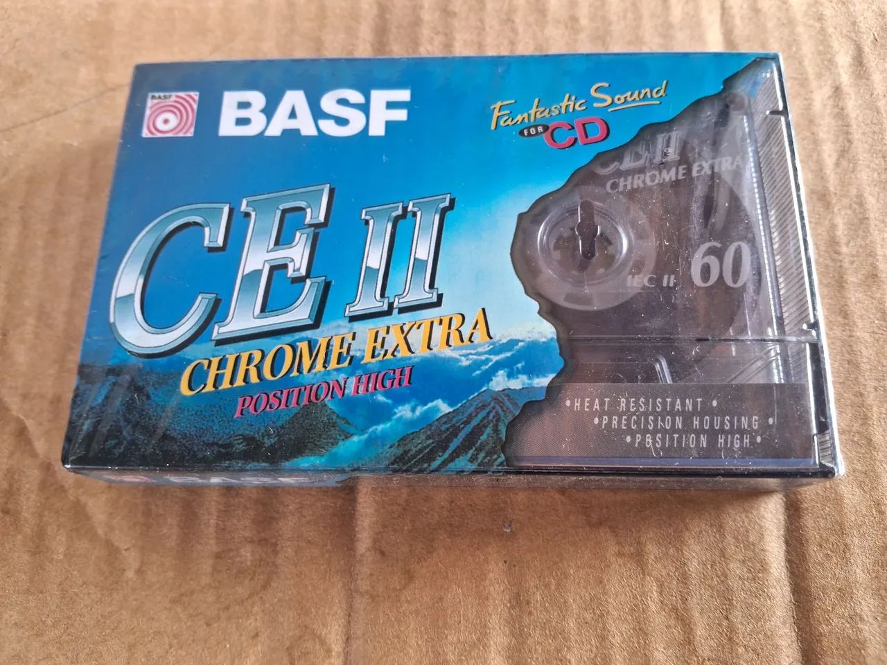 Fita casset BASF CEII na embalagem  - Foto 4