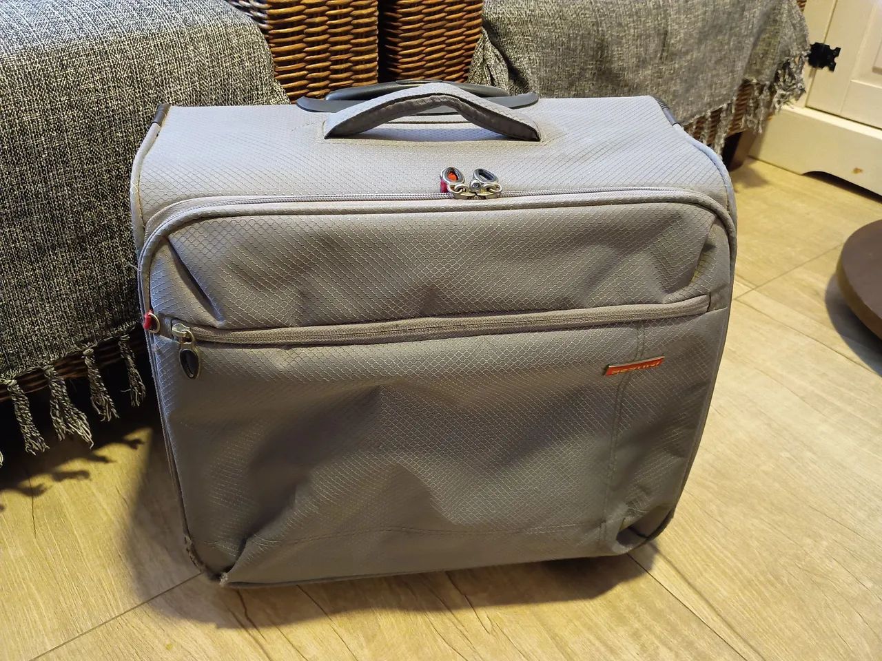 Sestini Gray Carry-on Luggage
