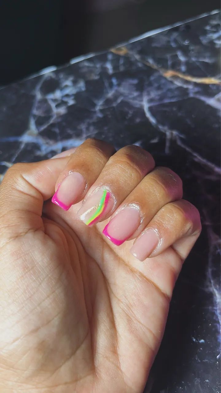 Unhas para o carnaval 