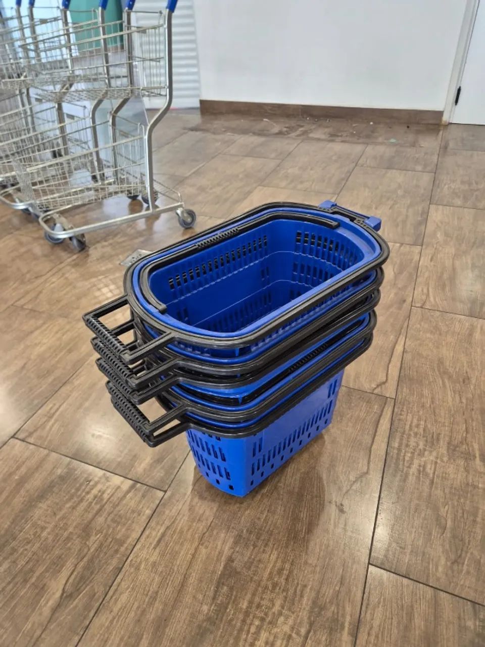 cestas de supermercado - kit com 5
