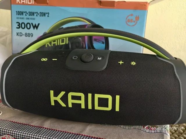 Caixa De Som Portatil Bluetooth Kaidi Kd-889 300Watts  - Foto 2