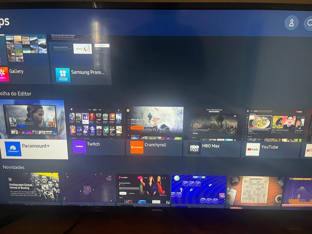 Smart TV Samsung 43 polegadas - Full HD - UN43T5300AGXZ