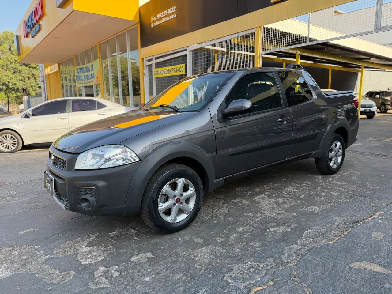 Fiat Strada Freedom 1.4 Flex 8V CD 2020 - Foto 5
