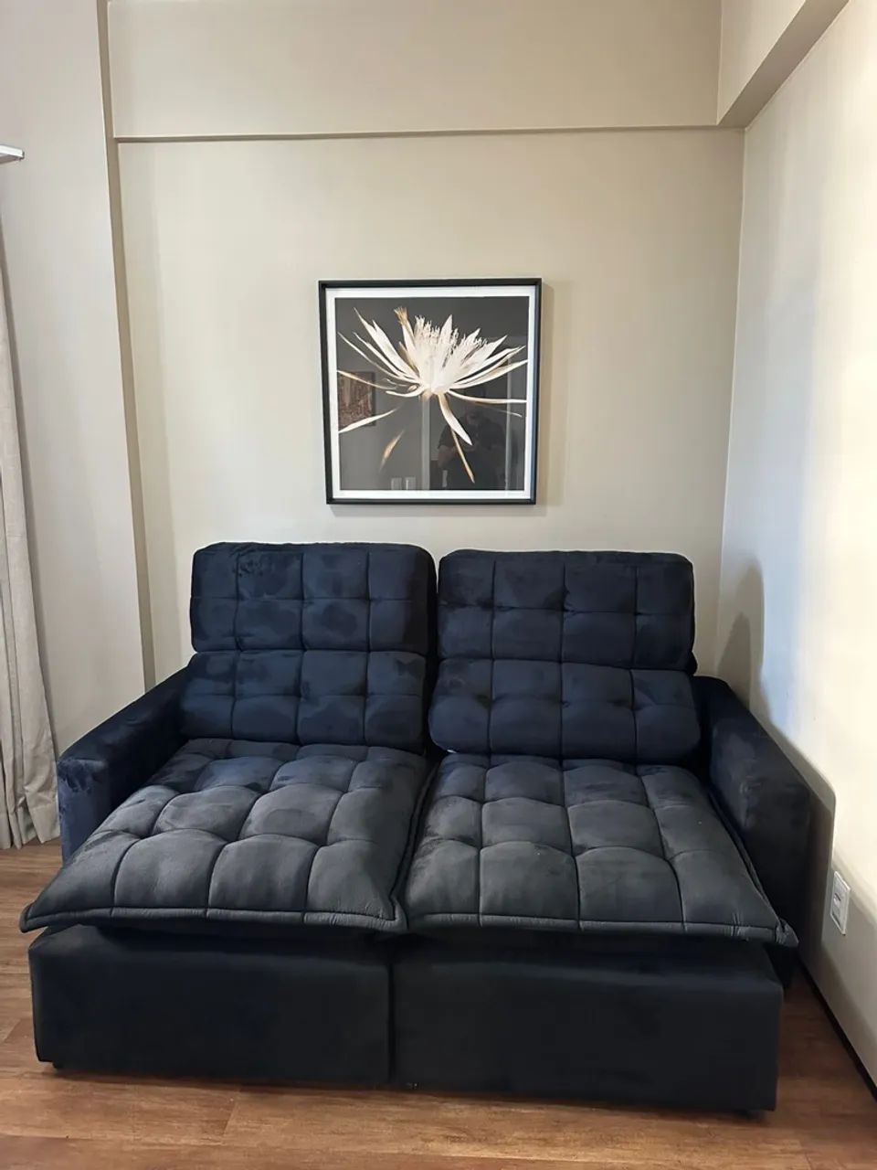 Sofá Retrátil Reclinável com Pillowtop ( Pronta entrega) - Foto 4
