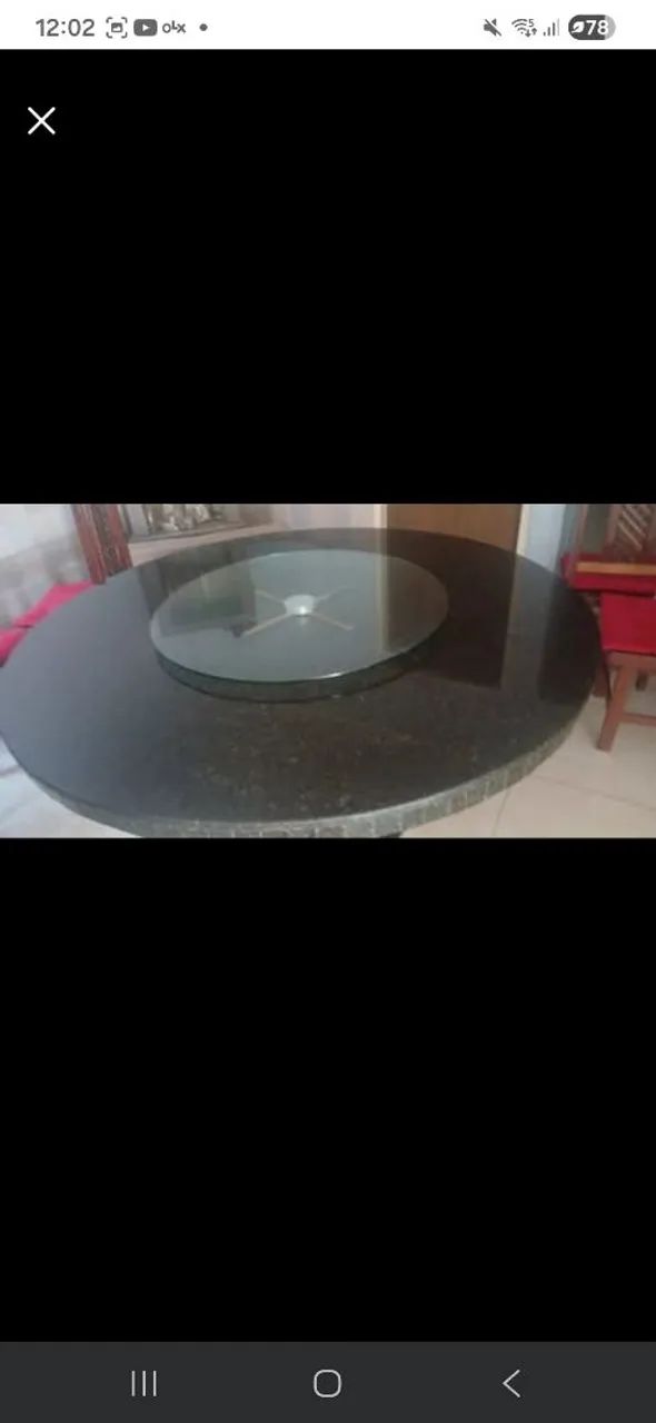 Mesa de mármore com tampa giratória  - Foto 3