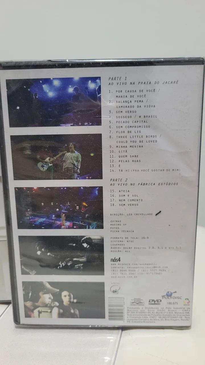 DVD NÓS 4 - NO CANTO DA SALA - Foto 2