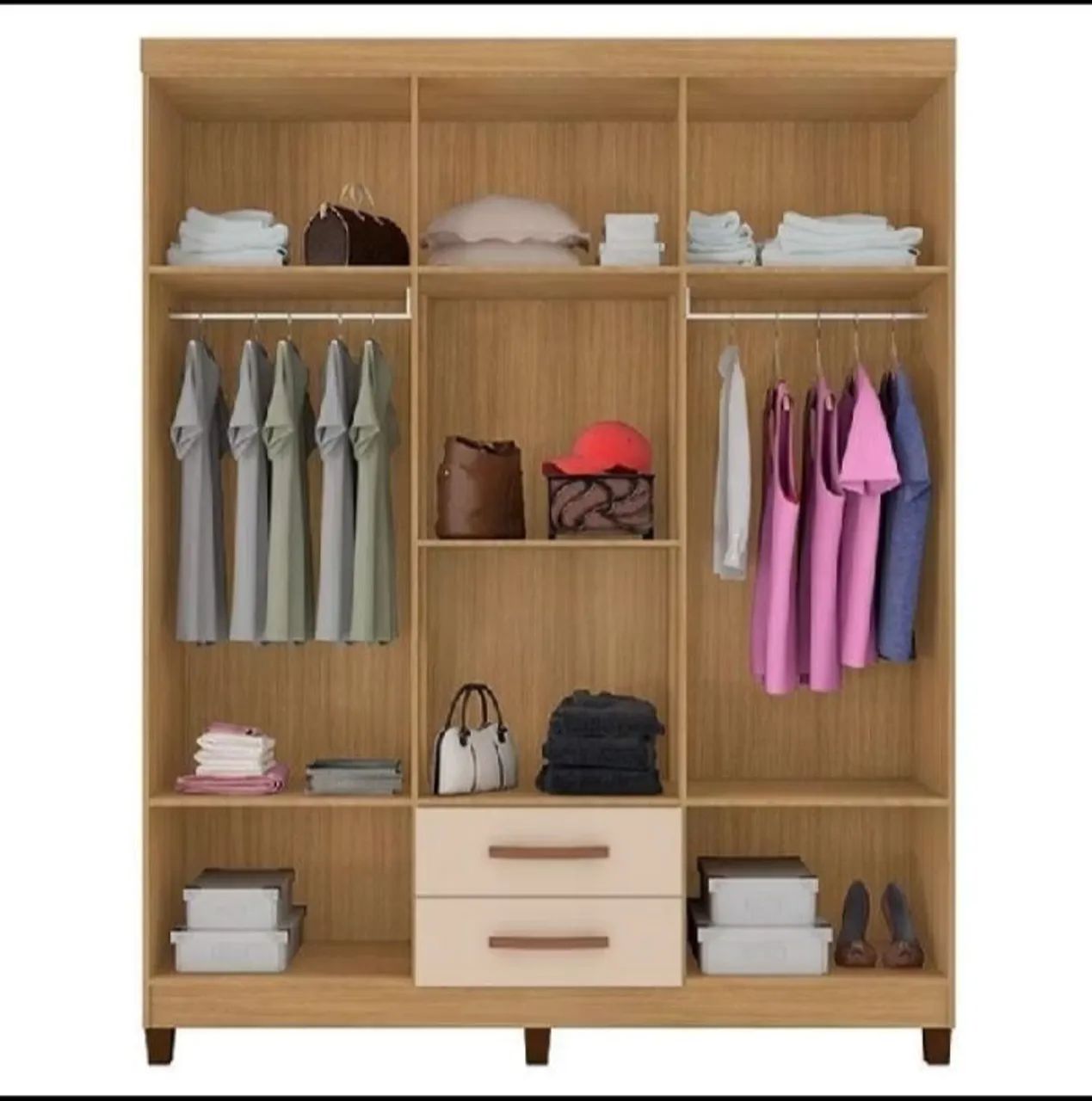 Guarda roupa é cômoda nova! - Foto 3