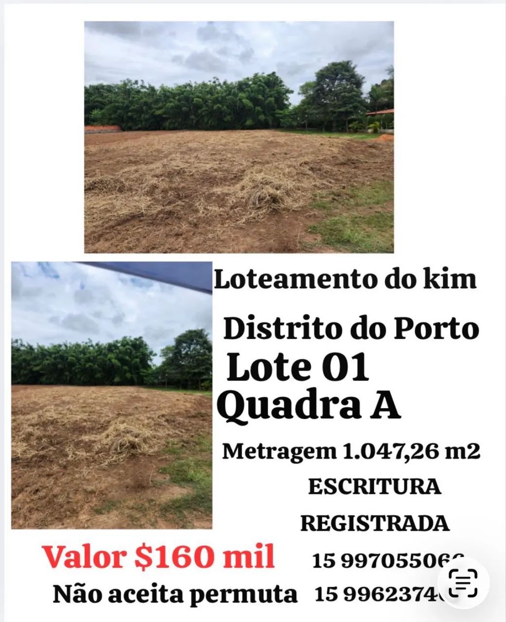 Terreno distrito do Porto 