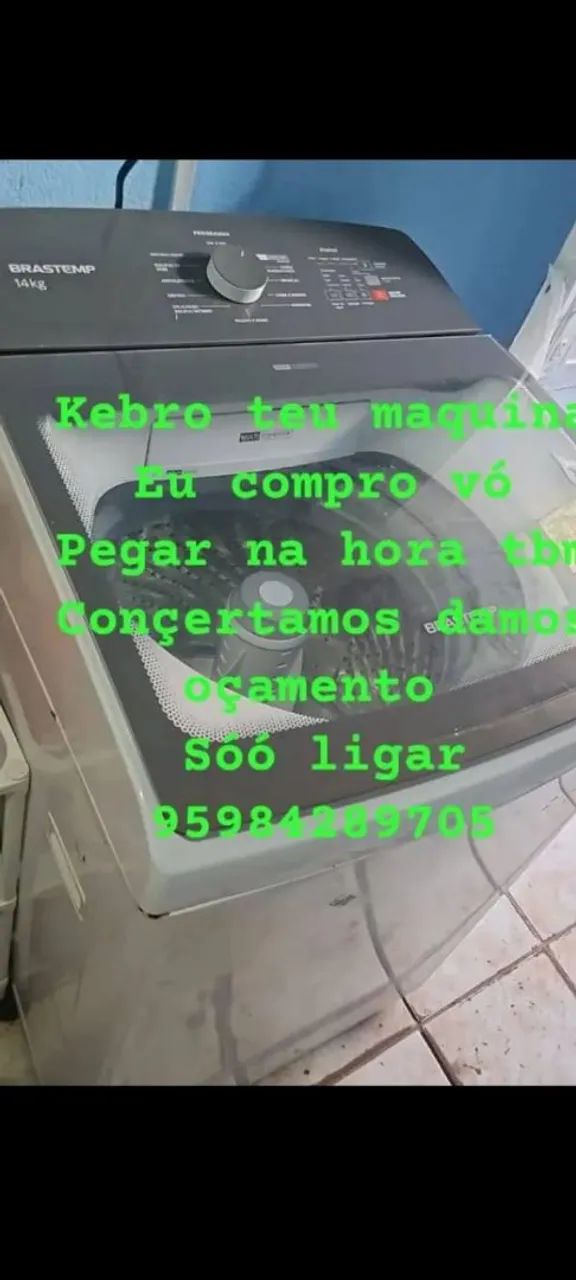 Maquina de lavar