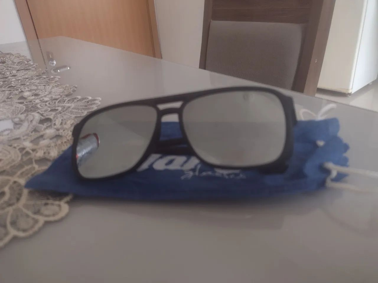 Óculos de sol ski 2.0 preto espelhado  - Foto 2