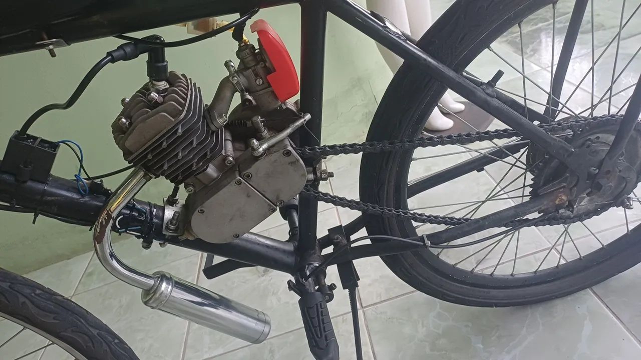 Bicicleta motorizada 80CC - Foto 2