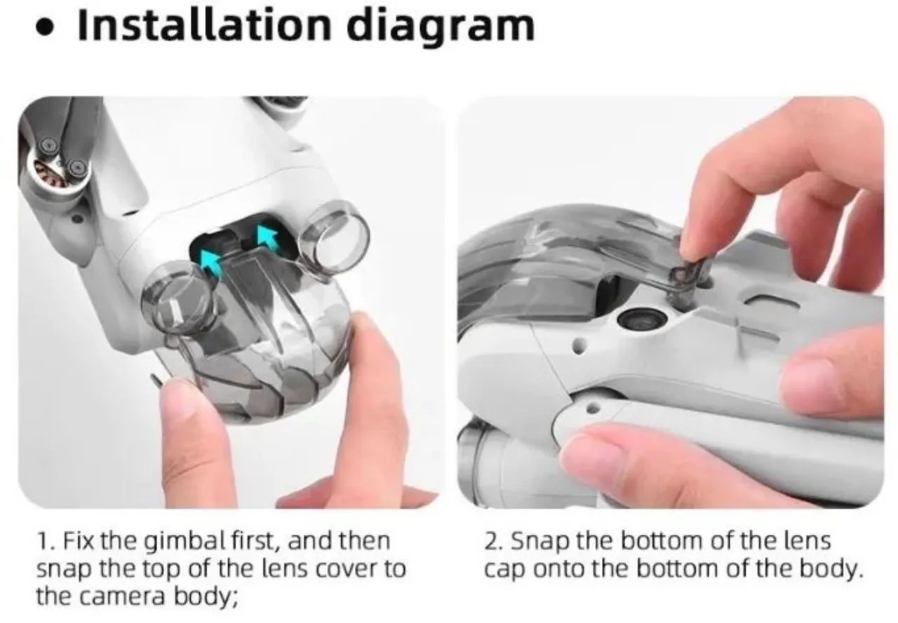 Protetor de gimbal  R$40 Dji mini 3 pro  - Foto 4