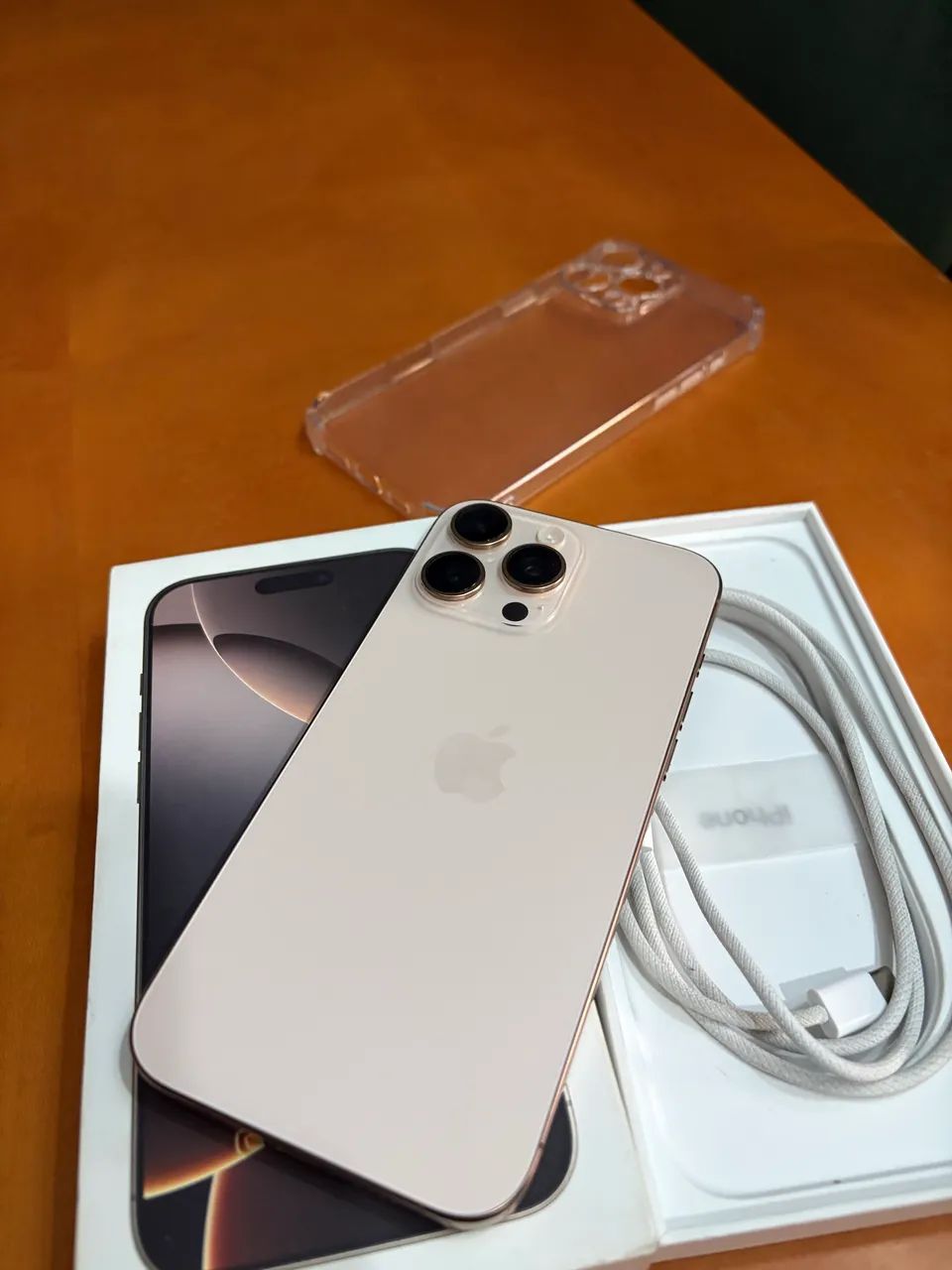 iPhone 16 Pro Max 256GB Único dono / CAIXA E CABO ORIGINAIS/ PARCELO EM 12x - Foto 4