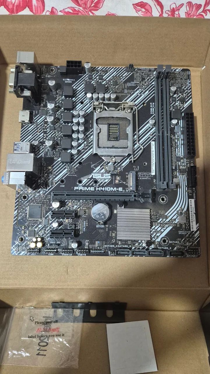 Placa mãe Asus Prime H410M-E 