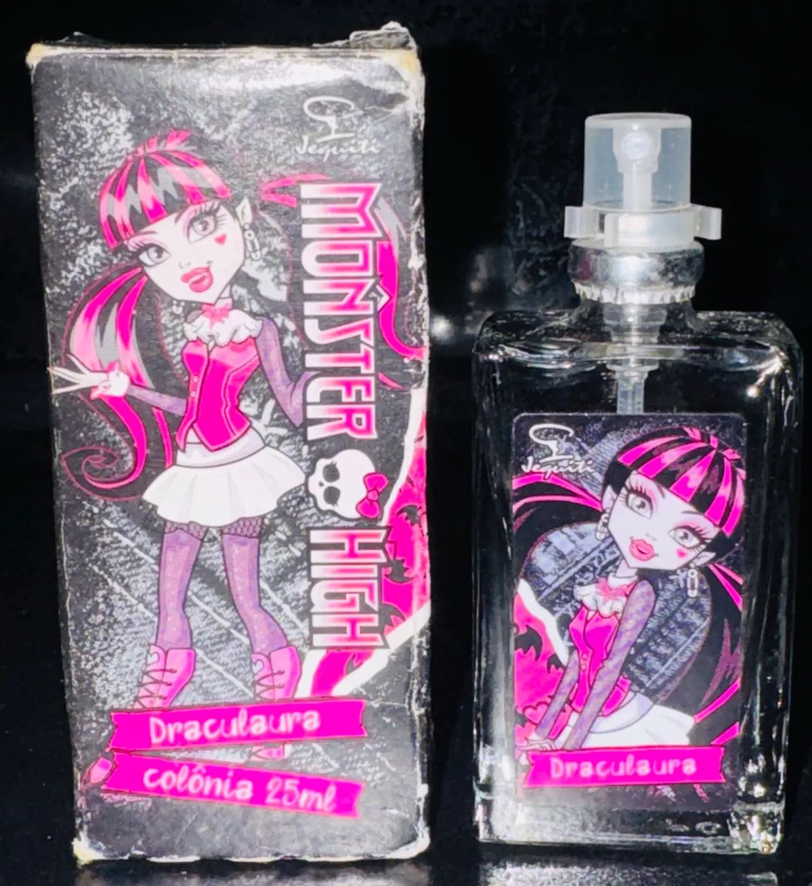 Monster High, perfume, 2 cadernos com adesivos!! 