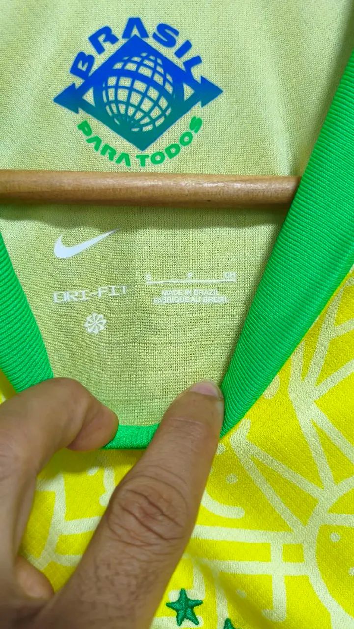 Camisa Seleção Brasileira NOVA  - Foto 4
