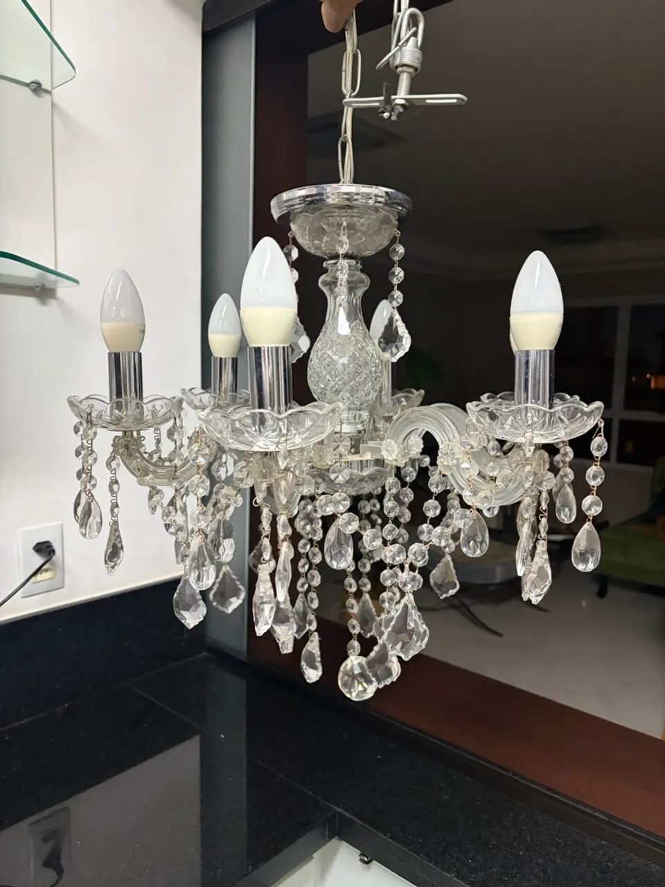 Lustre de a cristal 