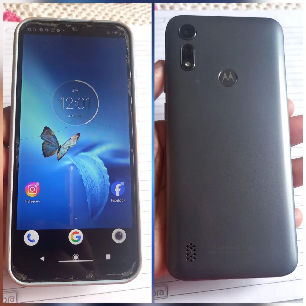 Vendo celular moto e6s 