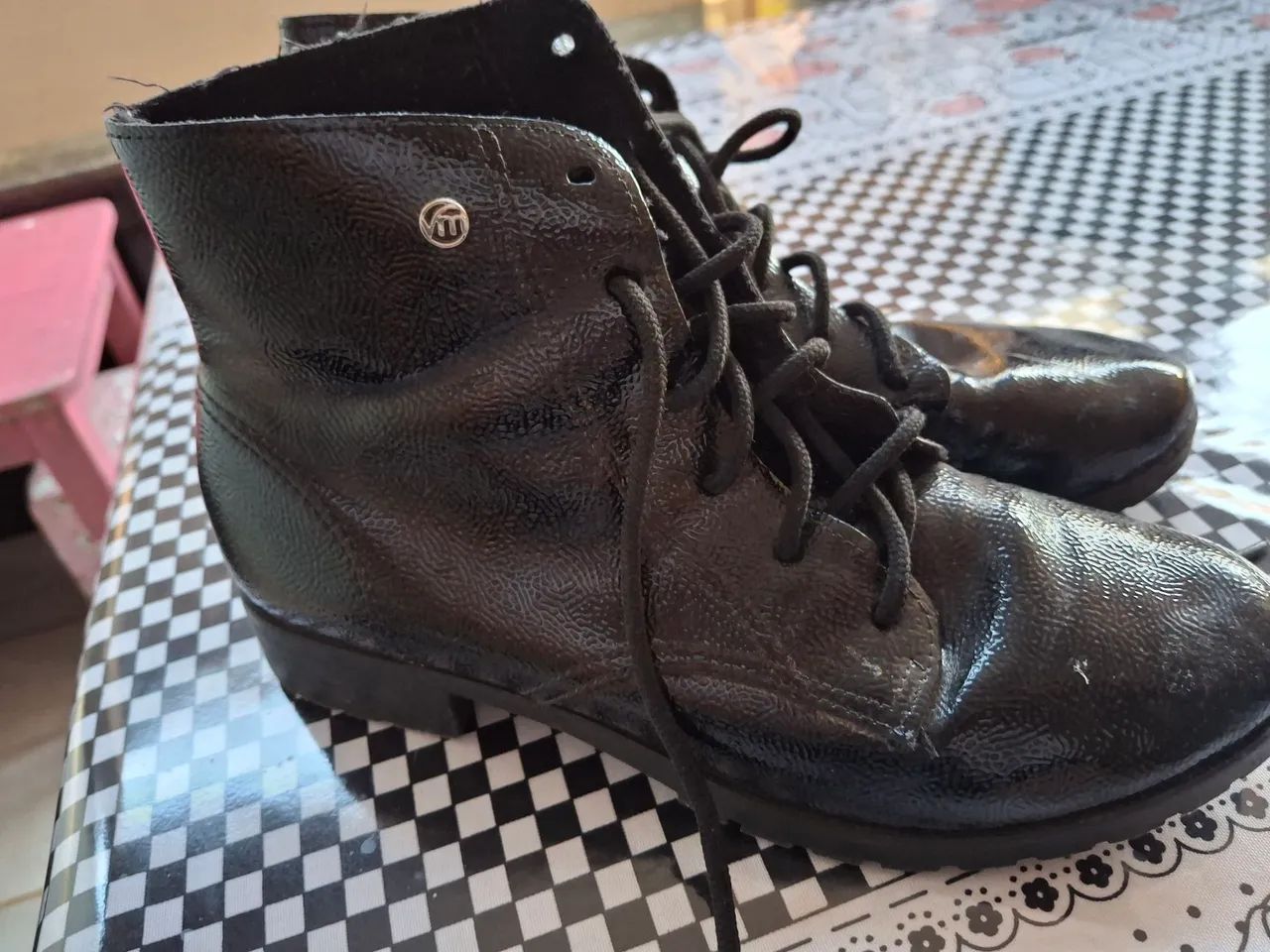 Bota via Marte preta número 38