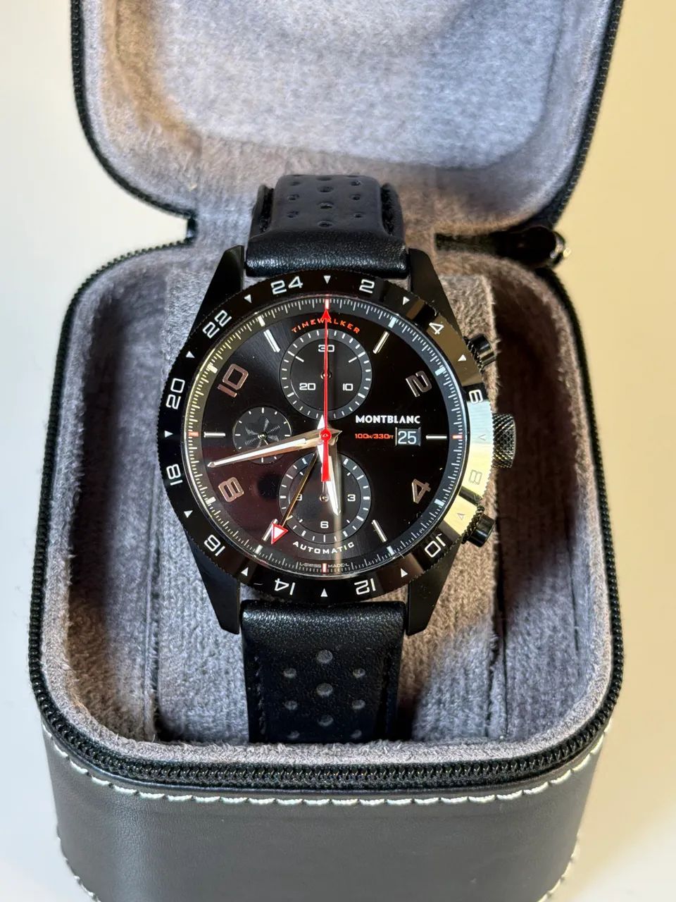 Relógio Montblanc Timewalker UTC cronômetro automático  - Foto 2