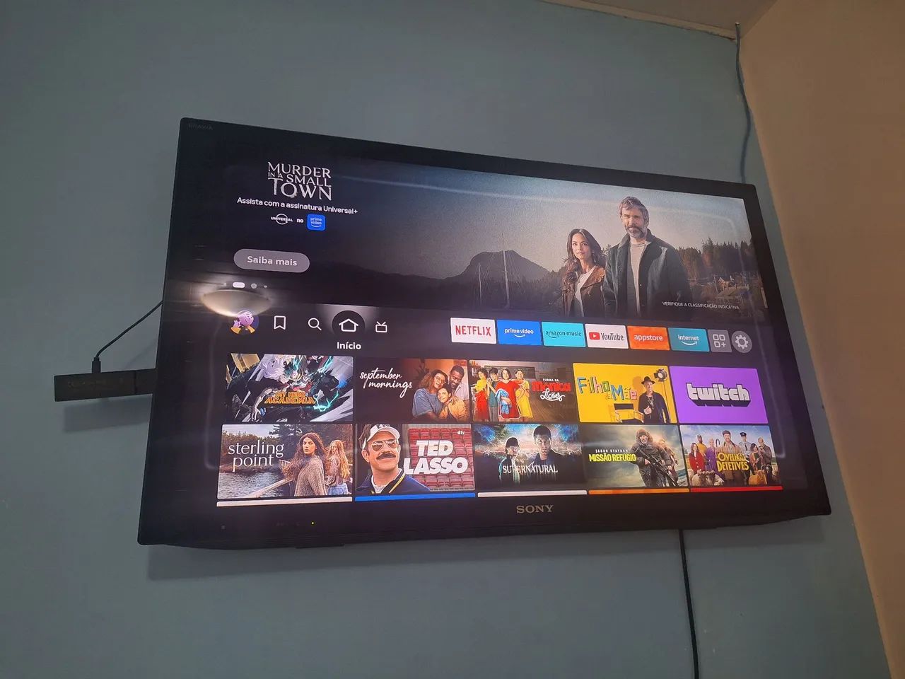 TV Sony 40" com Fire Stick Amazon  - Foto 2