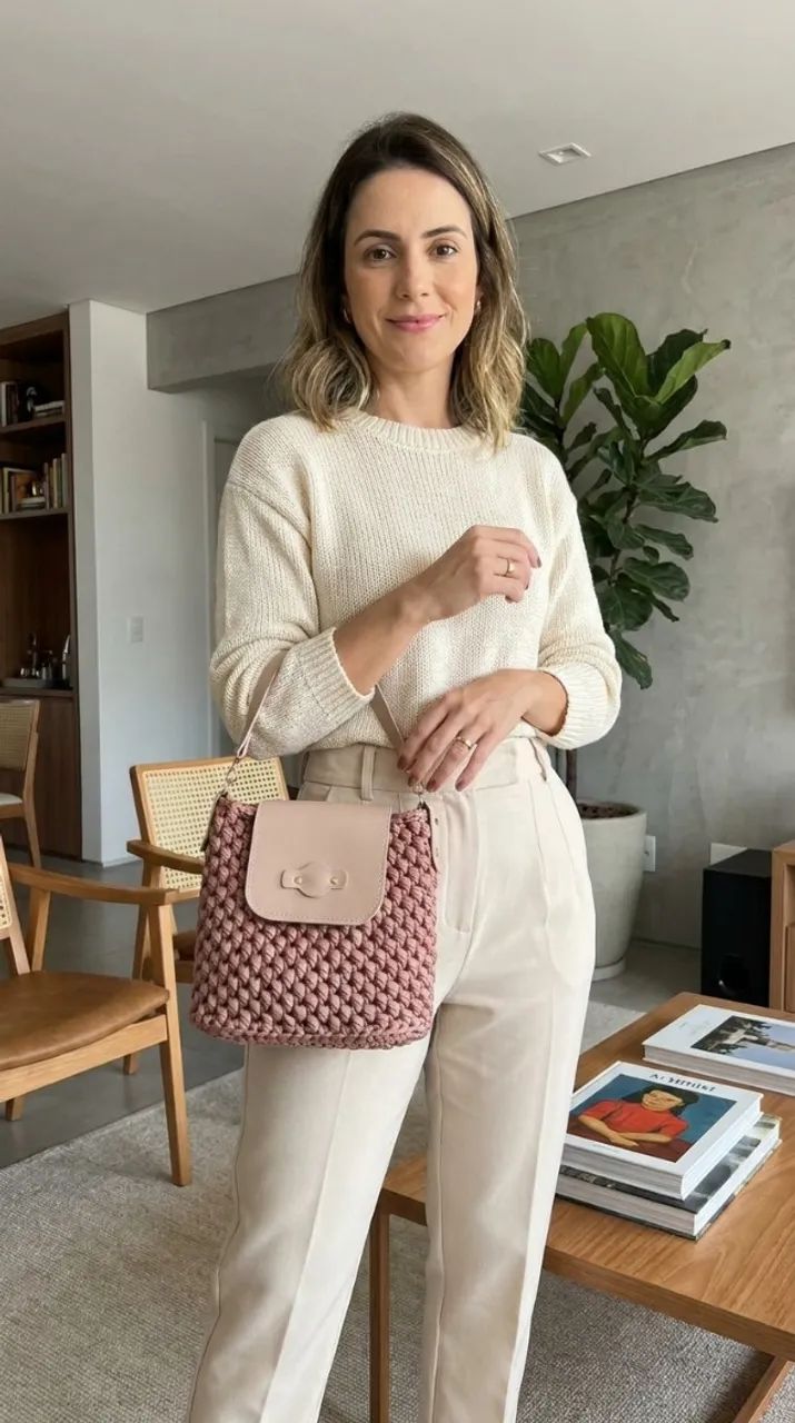 Bolsa de Crochê - Foto 4