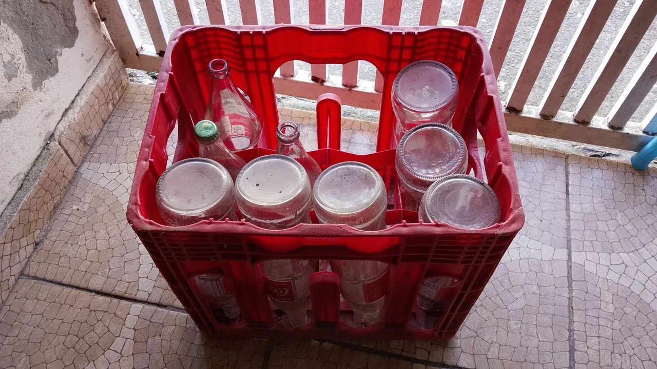 Vasilhame de coca cola 