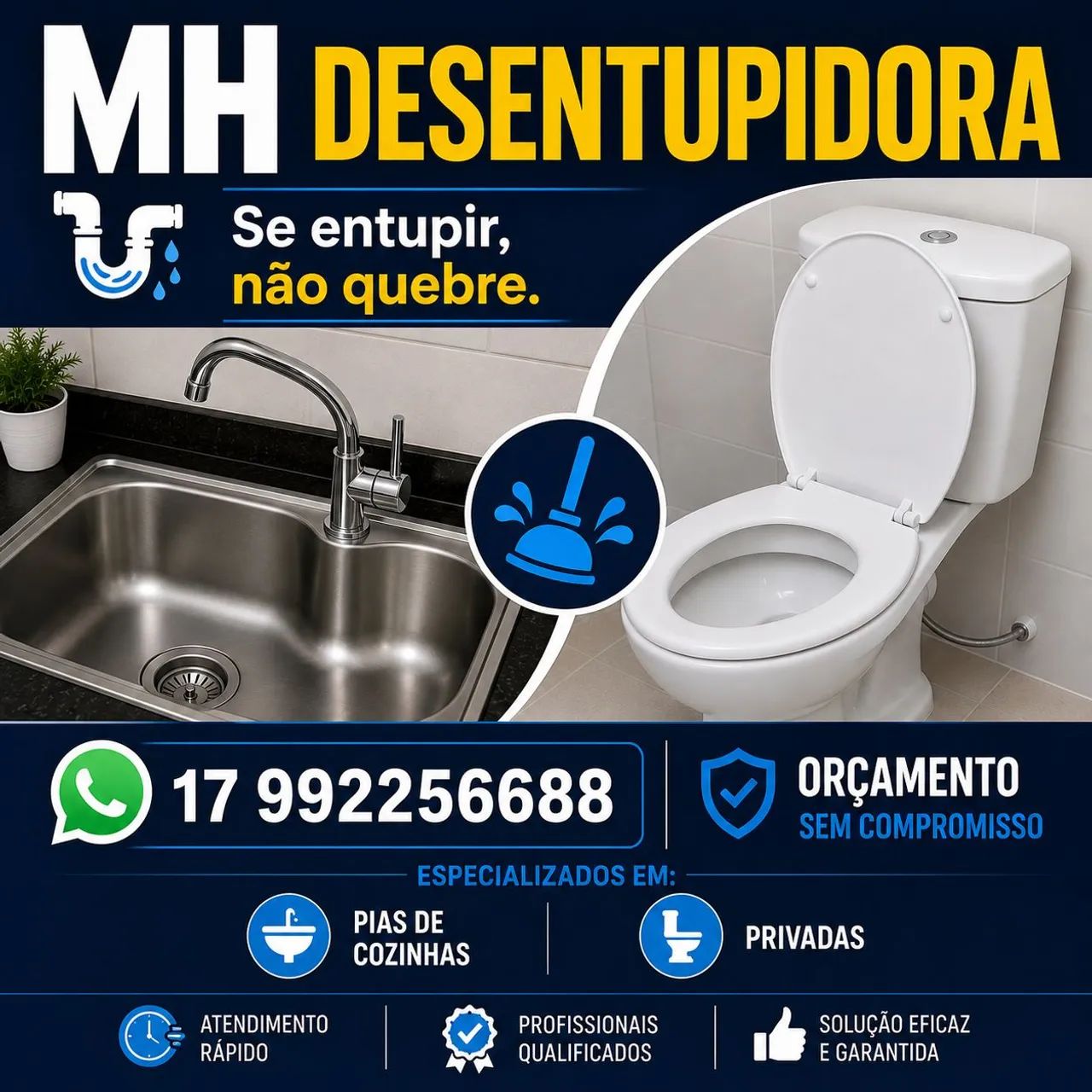 Desentupidora.