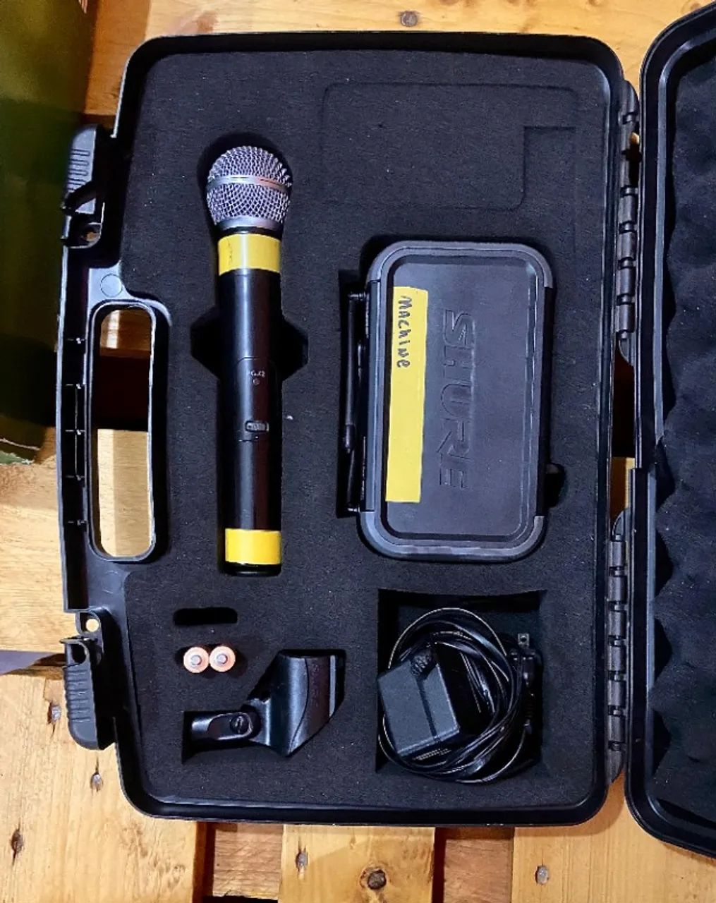 Microfone sem fio shure pgx4