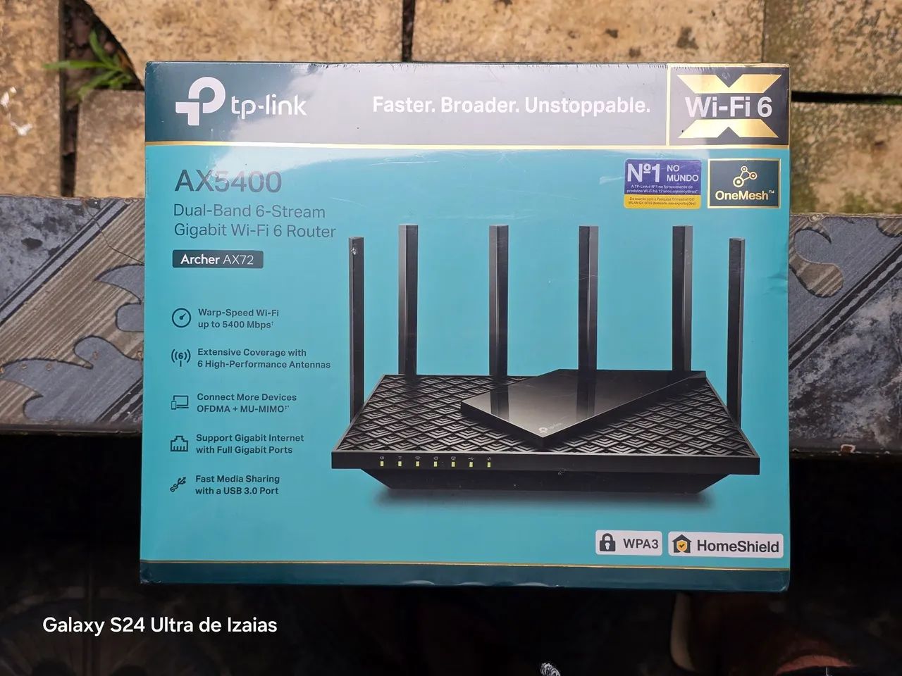 Roteador TP-Link Archer AX72 AX5400 - Foto 5