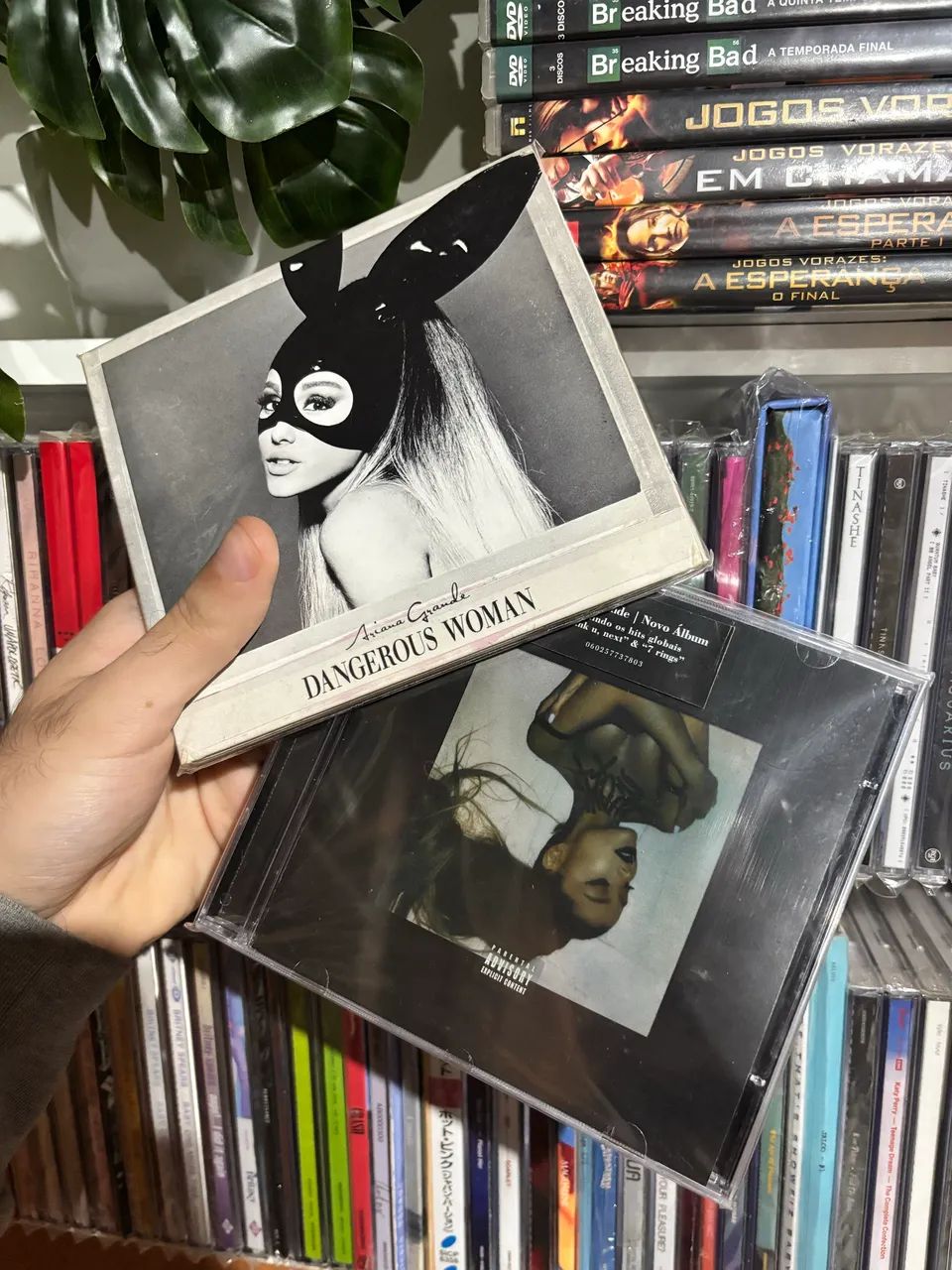 cd ariana grande thank u next e dangerous woman 