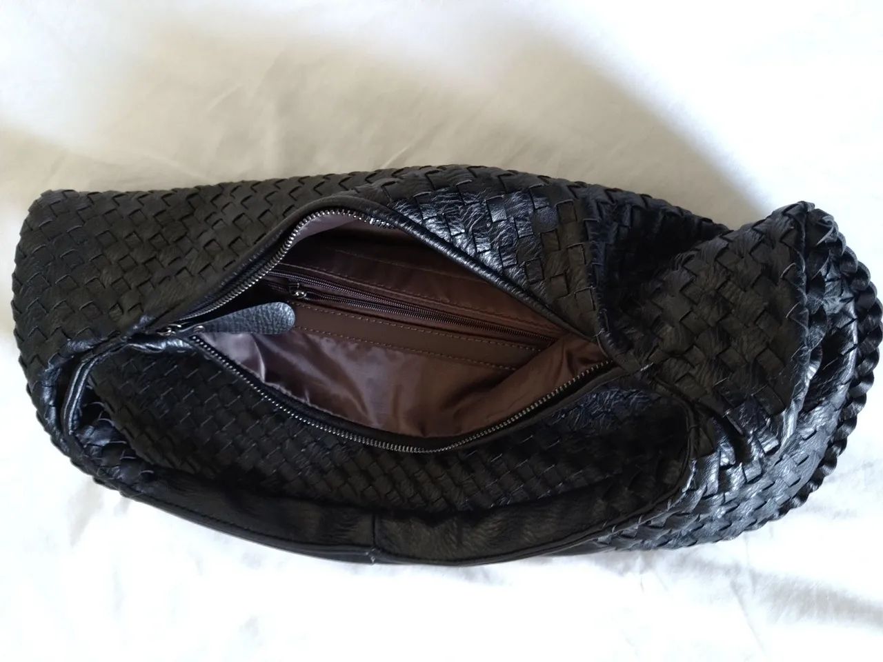 Bolsa de couro nova - Foto 6