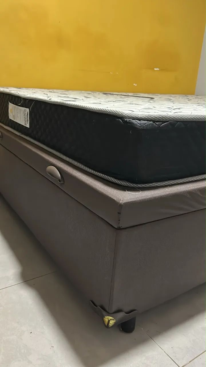 Box + colchão ortopédico  - Foto 4