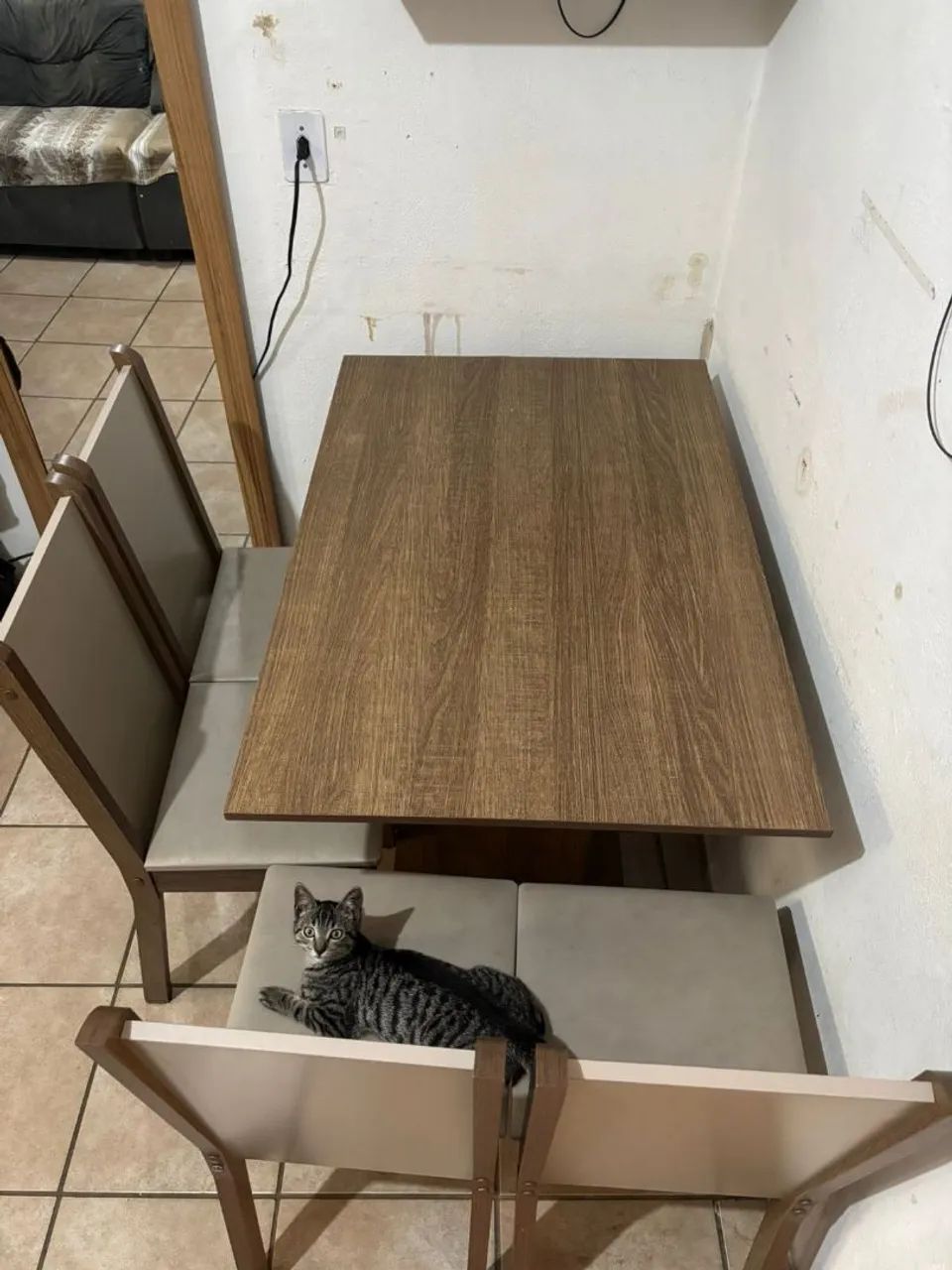 Mesa de Jantar com 4 cadeiras  - Foto 5