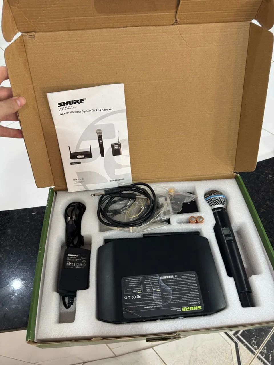 Microfone SHURE - Primeira linha  - Foto 2