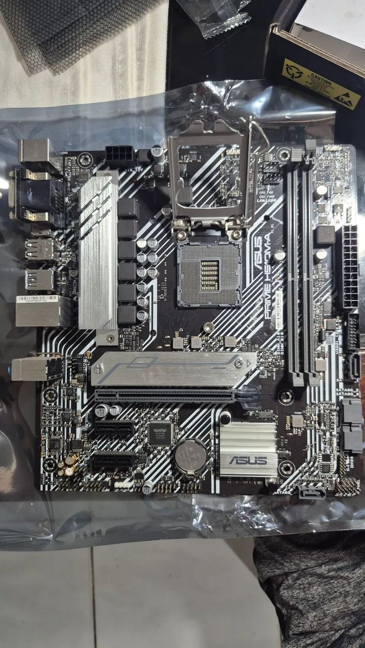 Placa mãe H510-A e i5 10400 - Foto 4