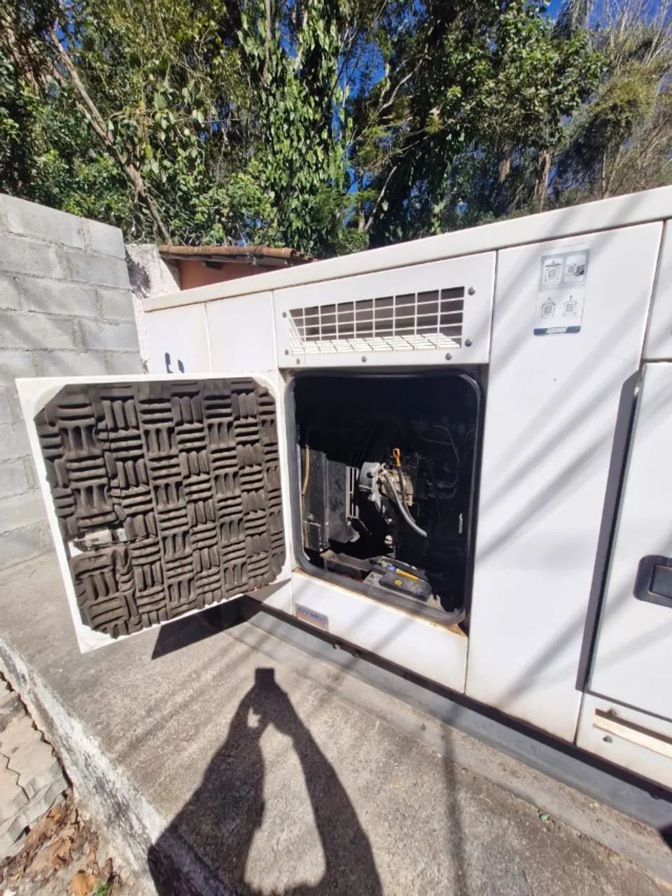 Gerador a Diesel Stemac 33Kva usado - pouco uso - Foto 3