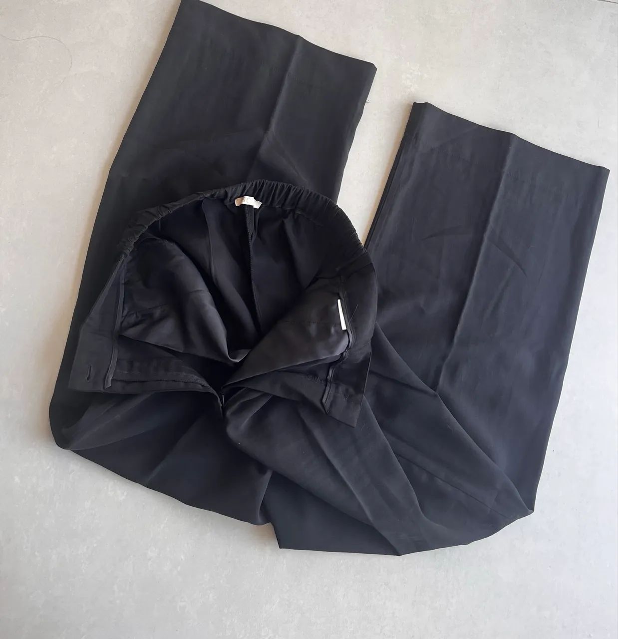 Calça pantalona preta C&A / 42 - Foto 5