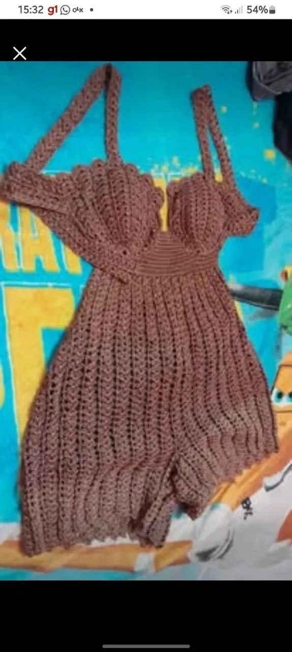 Macaquinha de crochê  - Foto 4