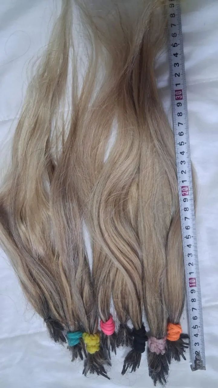 Aplique de cabelo humano