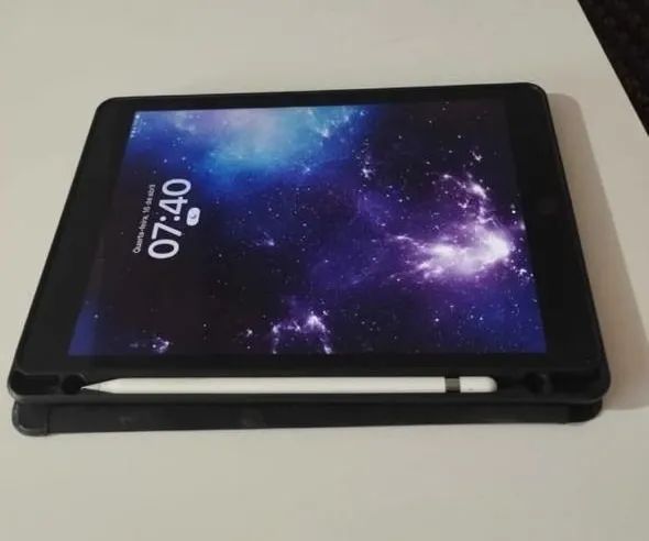 iPad 9ª Geração 64GB + Apple Pencil + Teclado, Mouse e Suporte - Foto 5