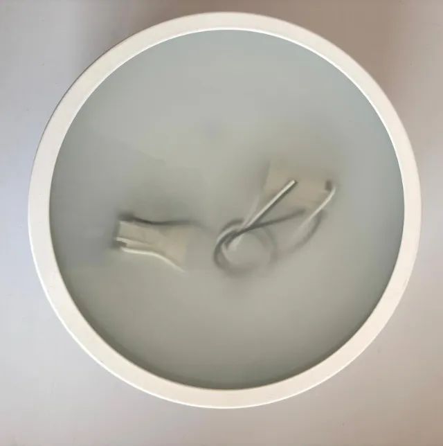 Plafon Redondo Aluminio Branco Itamonte - Foto 4