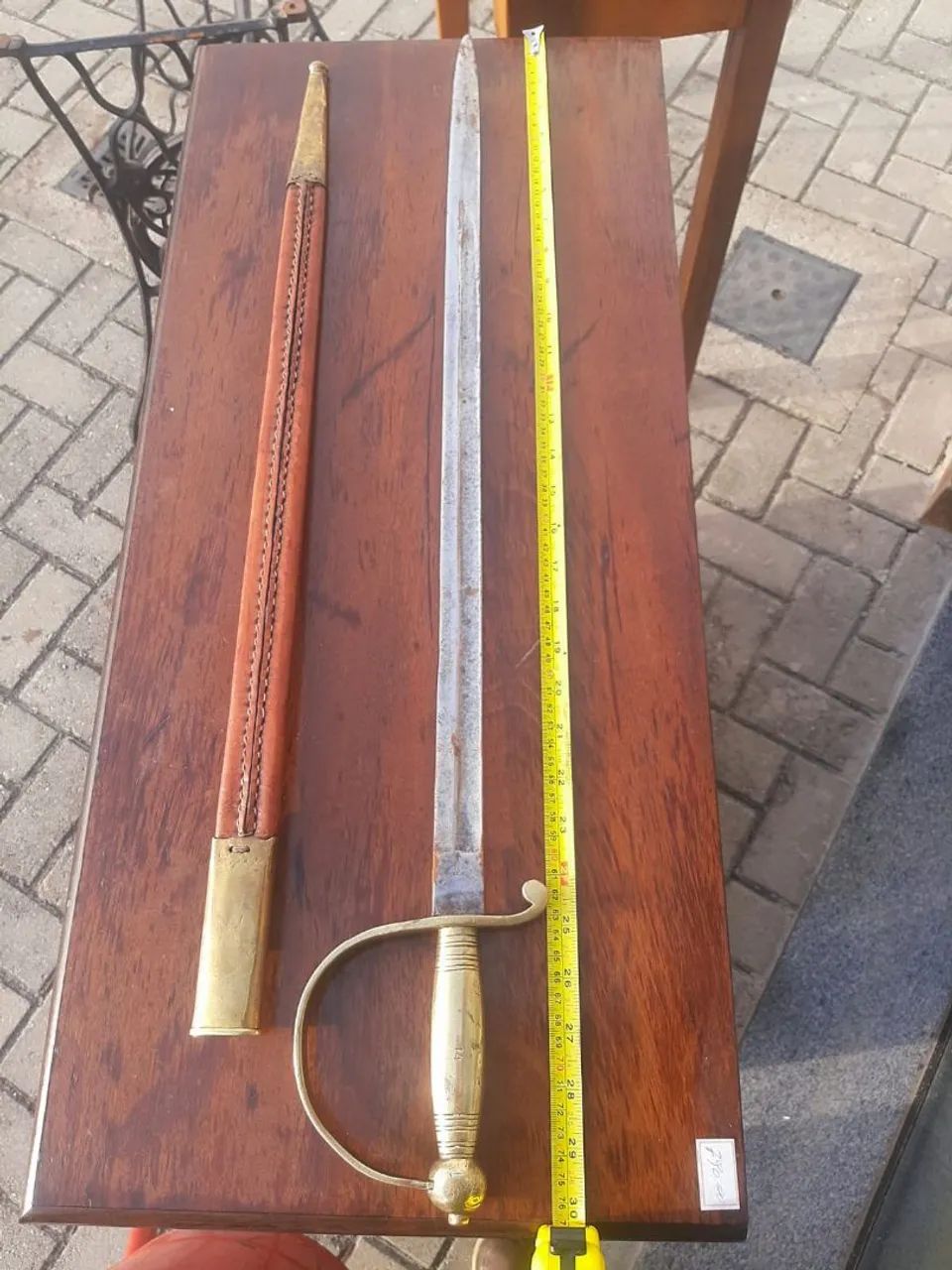 Espada / Sabre Broqua & Scholberg Montevideo (Século XIX)