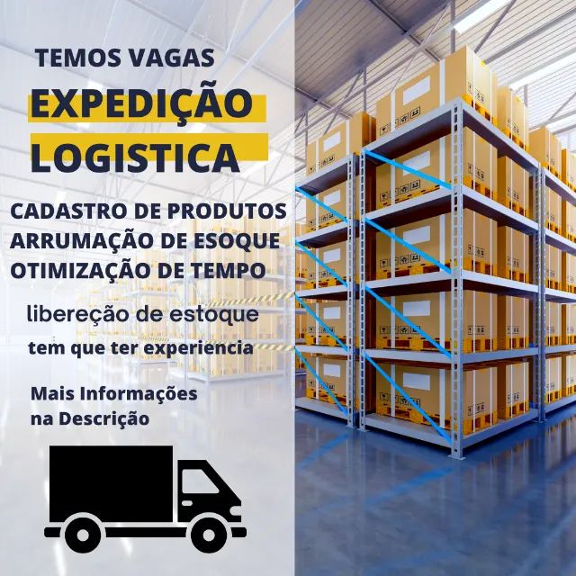 vaga de logistica expedição
