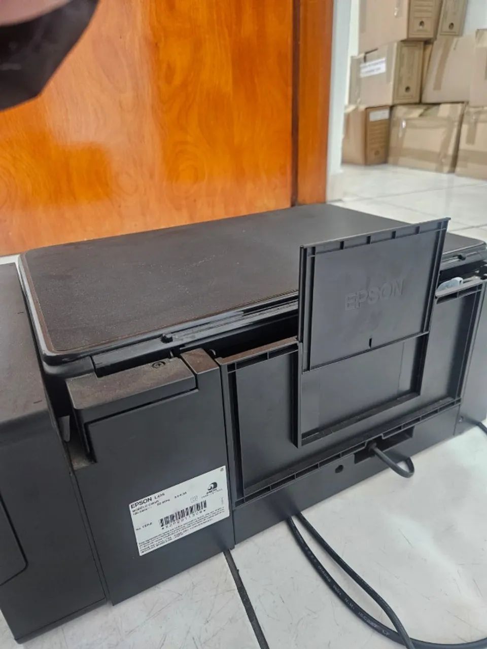 Impressora Epson EcoTank L495 Multifuncional Wi-Fi - com defeito - Foto 2