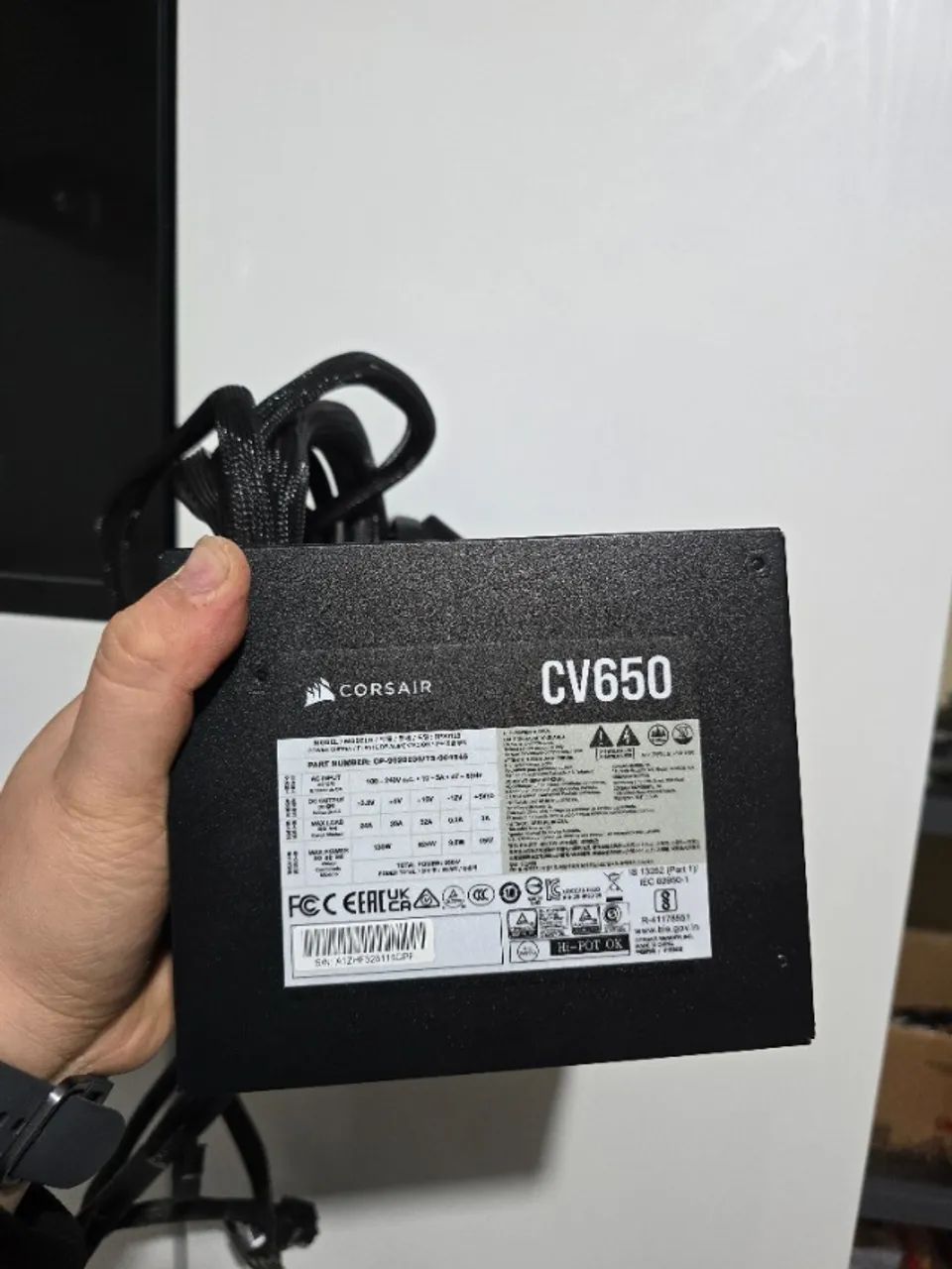 Fonte 650w CV650 CORSAIR - Foto 3