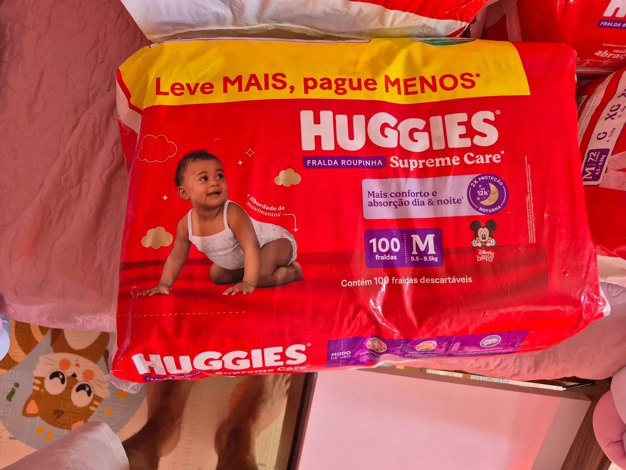 Fralda huggies M e G - Foto 3