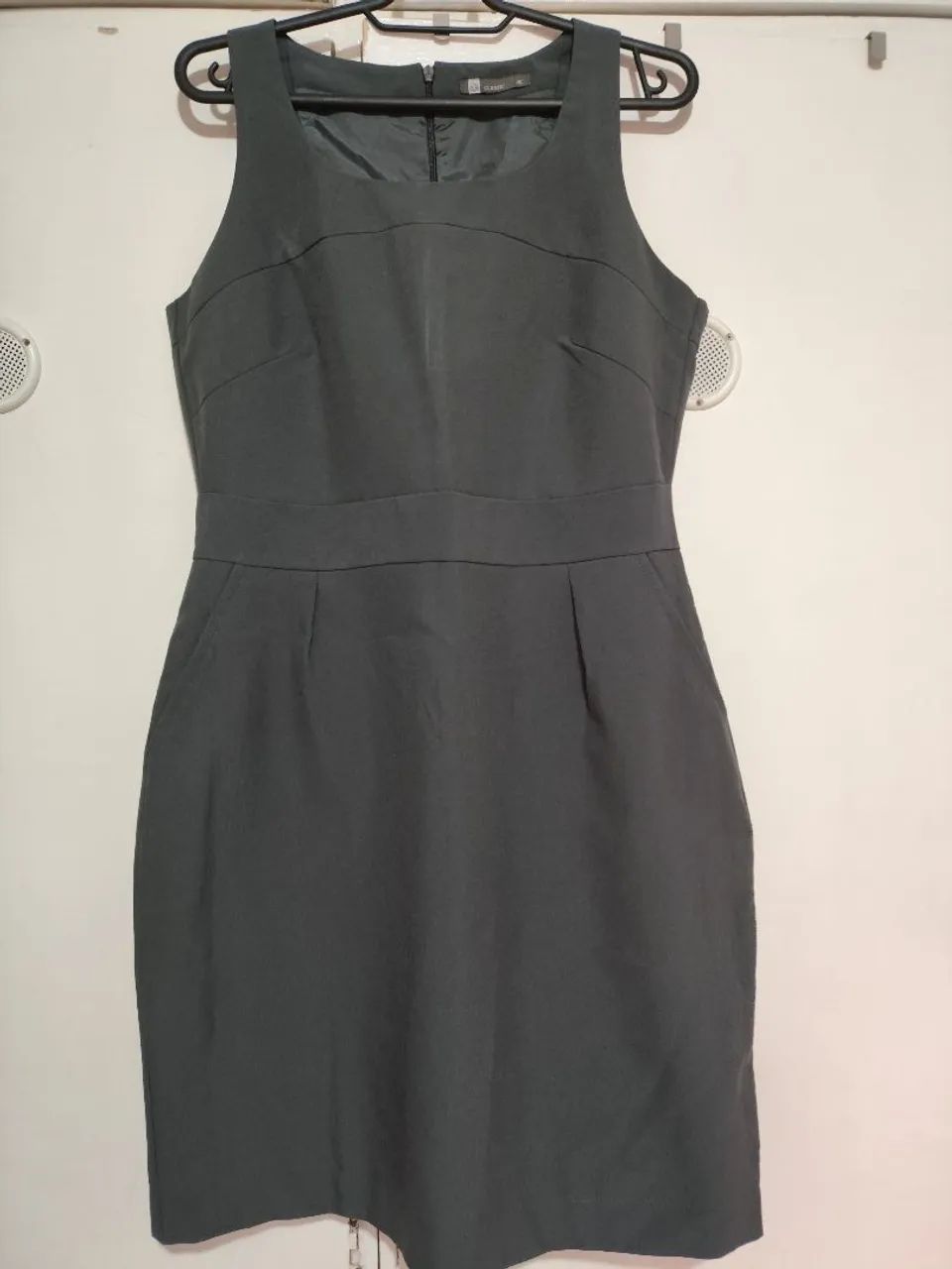 Vestido Classic cinza