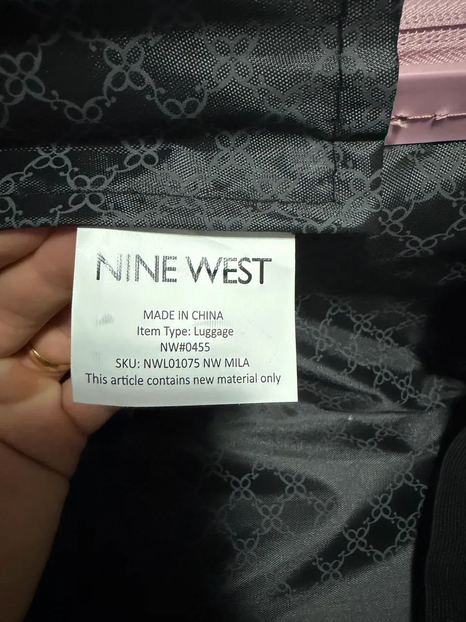 Mala de viagem nine west rosa - Foto 4